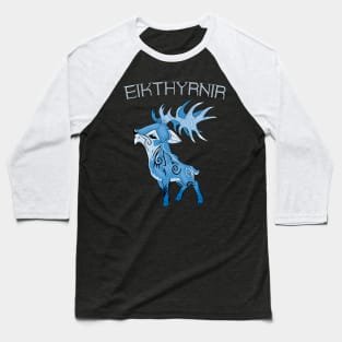Graceful Guardian of the World Tree: Eikthyrnir, the Stag Baseball T-Shirt